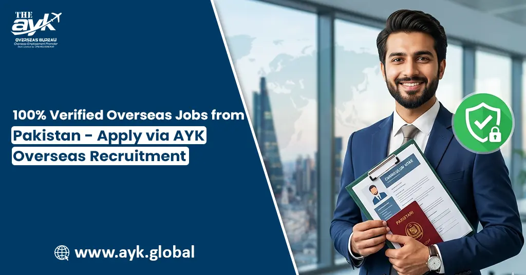 100% Verified Overseas Jobs from Pakistan – Apply via AYK Overseas Recruitment